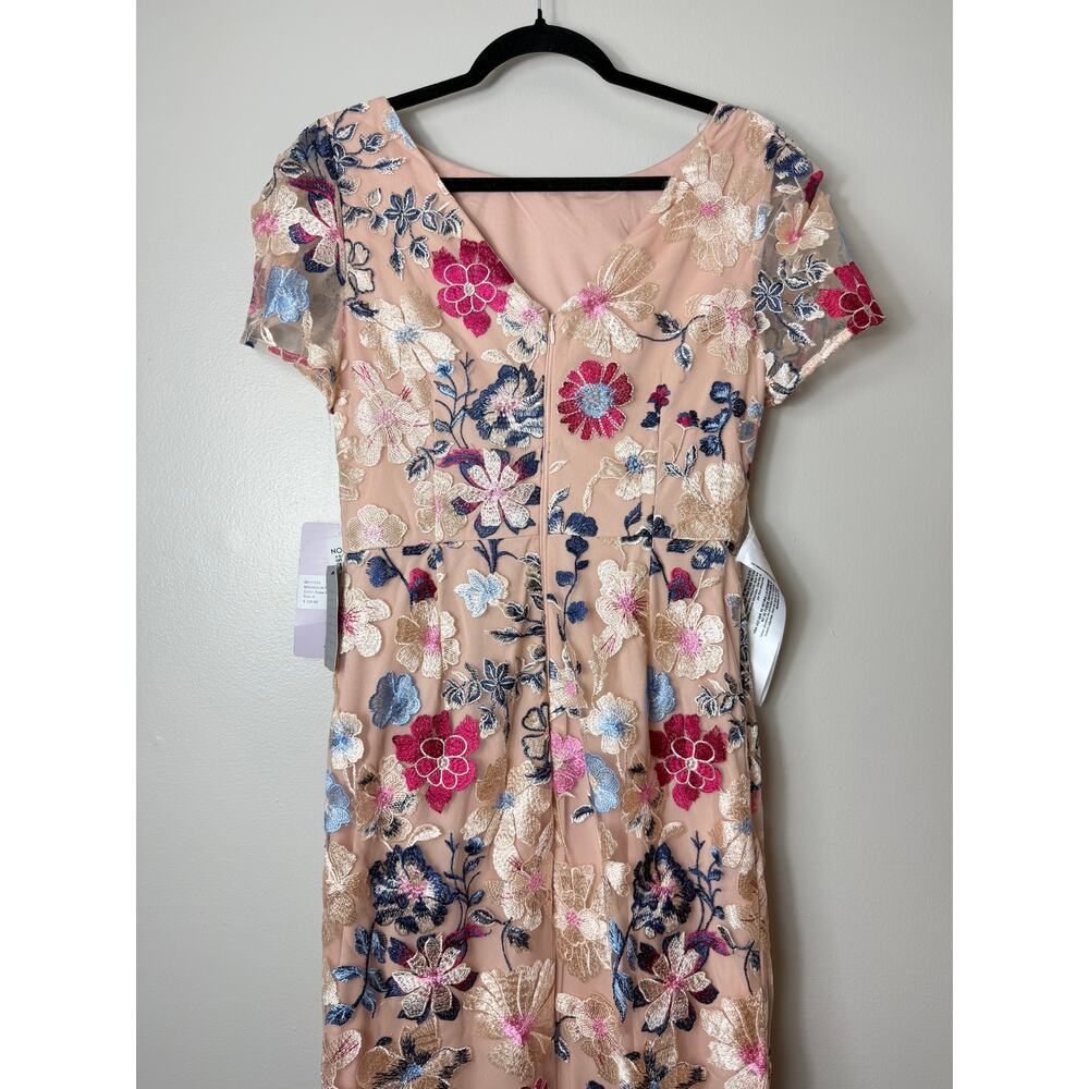 NWT JS Collections Dress 4 Floral Embroidered Wedding Guest Mother of the Bride - Picture 14 of 16
